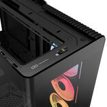 Corsair FRAME 4500X LX-R RGB iCUE LINK Panoramic Glass Mid-Tower PC Case Black