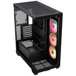CORSAIR Midi 3500X LXR LINK (Tempered Glass) Black