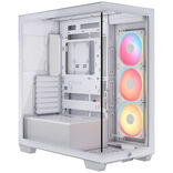 CORSAIR Midi 3500X LXR LINK (Vetro Temperato) Bianco