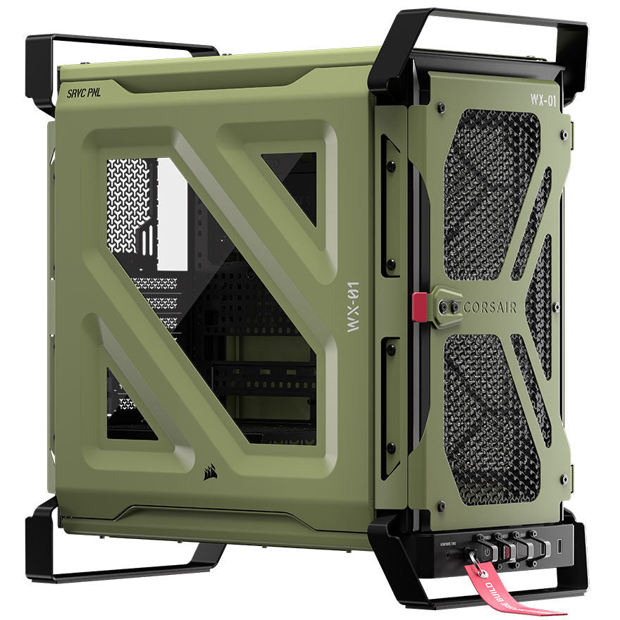 CORSAIR WARTHOG Performance Mid-Tower Case, Mil Vert