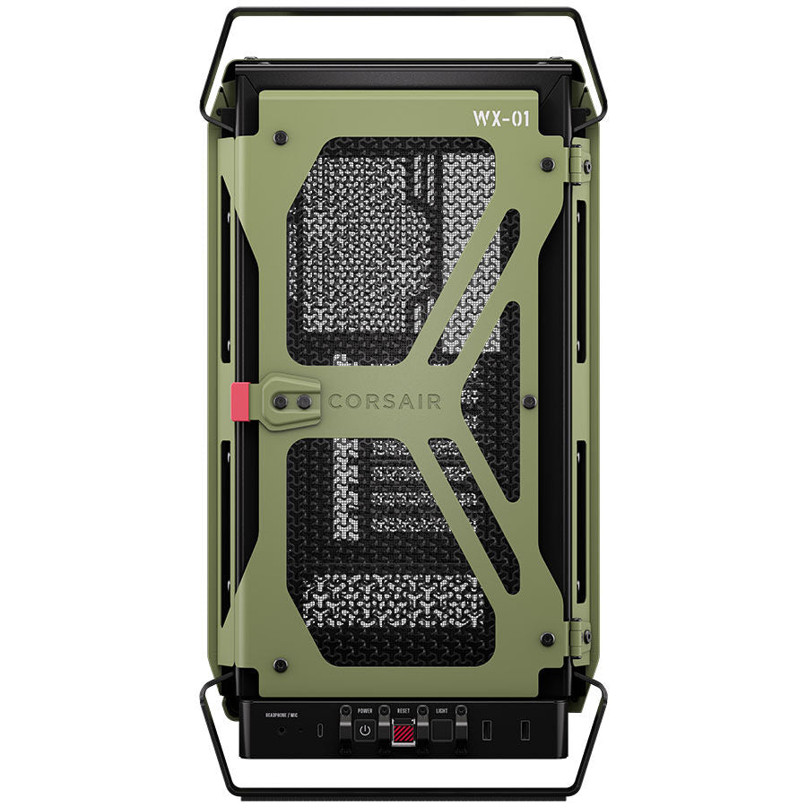 CORSAIR WARTHOG Performance Mid-Tower Case, Mil Vert
