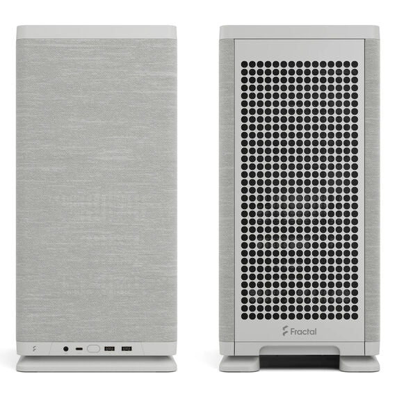 Fractal Design Mood Mini-ITX Tower Gray Mesh Side Panel
