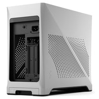 Fractal Design Era 2 Mini-ITX Tower Silver / Brown Mesh Side Panel, USB 3.2 Gen 2x2 Type-C USB 3.2 Gen 1 Type-A