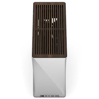 Fractal Design Era 2 Mini-ITX Tower Silver / Brown Mesh Side Panel, USB 3.2 Gen 2x2 Type-C USB 3.2 Gen 1 Type-A