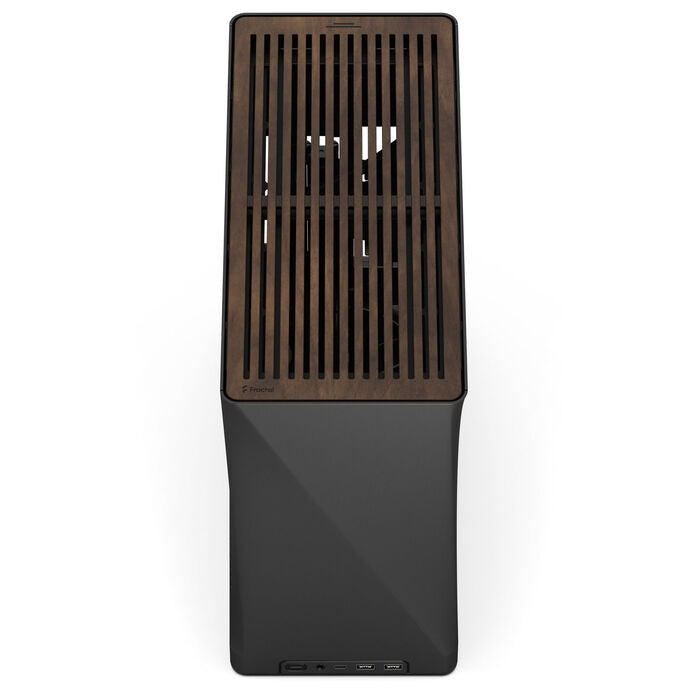 Fractal Design Era Mini-ITX Tower Black / Brown Mesh Side Panel, USB 3.2 Gen 2x2 Type-C/USB 3.2 Gen 1 Type-A
