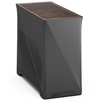 Fractal Design Era Mini-ITX Tower Black / Brown Mesh Side Panel, USB 3.2 Gen 2x2 Type-C/USB 3.2 Gen 1 Type-A