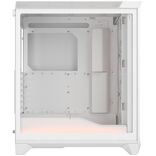 Fractal Design Meshify 3 Ambience Pro RGB White TG Clear PC-Gehäuse, Midi-Tower, E-ATX - weiß