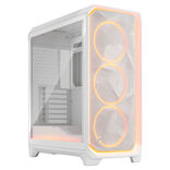 Fractal Design Meshify 3 Ambience Pro RGB ATX Mid Tower White with Tempered Glass Side Panel and USB 3.2 Gen 2x2 Type-C, USB 3.2 Gen 1 Type-A