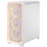 Fractal Design Meshify 3 Ambience Pro RGB ATX Mid Tower White with Tempered Glass Side Panel and USB 3.2 Gen 2x2 Type-C, USB 3.2 Gen 1 Type-A