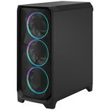 Fractal Design Meshify 3 ATX Mid Tower Black with Tinted Tempered Glass Side Panel and USB 3.2 Gen 2x2 Type-C, USB 3.2 Gen 1 Type-A Front Panel