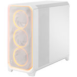 Fractal Design Meshify 3 XL Ambience Pro RGB PC Gehäuse - Big-Tower, E-ATX, Tempered Glass - weiß