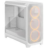 Fractal Design Meshify 3 XL RGB TG PC Gehäuse - Big-Tower, E-ATX, Tempered Glass - weiß