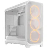 Fractal Design Meshify 3 XL RGB TG PC Gehäuse - Big-Tower, E-ATX, Tempered Glass - weiß
