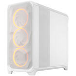 Fractal Design Meshify 3 XL RGB TG PC Gehäuse - Big-Tower, E-ATX, Tempered Glass - weiß