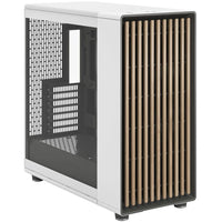 Fractal Design North XL RC ATX Full Tower Chalk White avec panneau latéral en verre trempé et ports USB 3.2 Gen 2 Type-C / USB 3.2 Gen 1 Type-A