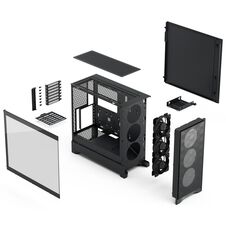 Fractal Design Pop 2 Air Black Tempered Glass - ATX Mid Tower