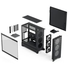 Fractal Design Pop 2 Air Black Tempered Glass RGB - ATX Mid Tower