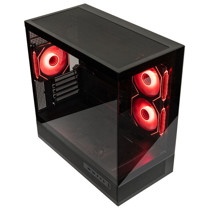 GSI SmartAssembly ARGB Glass Micro-ATX Case - 750W Gold