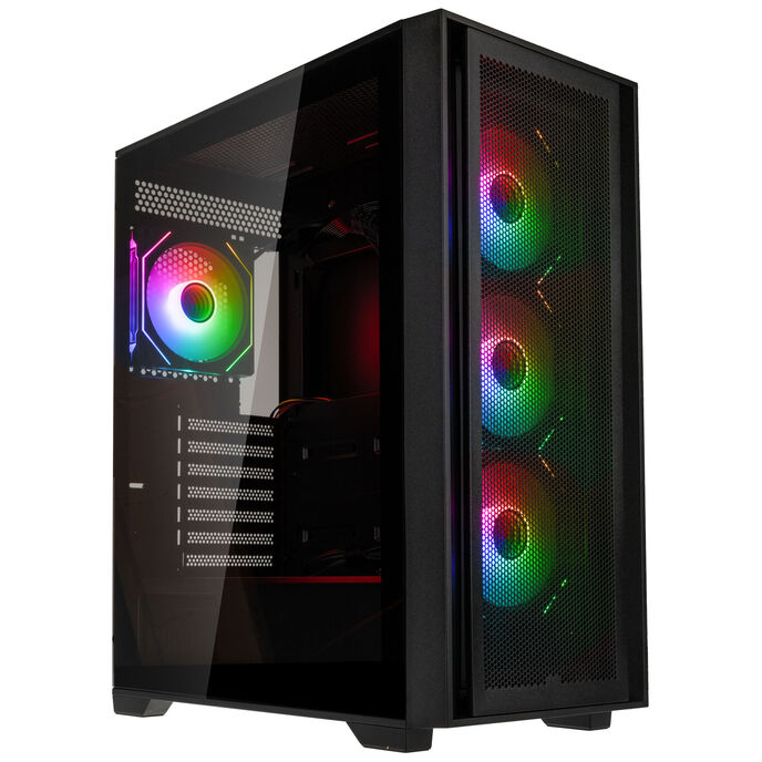 GSI SmartAssembly ARGB Mesh ATX Case - 750W Gold