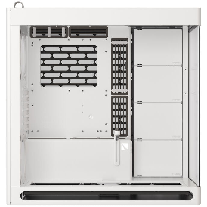 HAVN HS420 ATX Mid Tower White with Tempered Glass Side Panel and USB 3.2 Gen 2 Type-C, USB 3.2 Gen 1 Type-A Front Panel