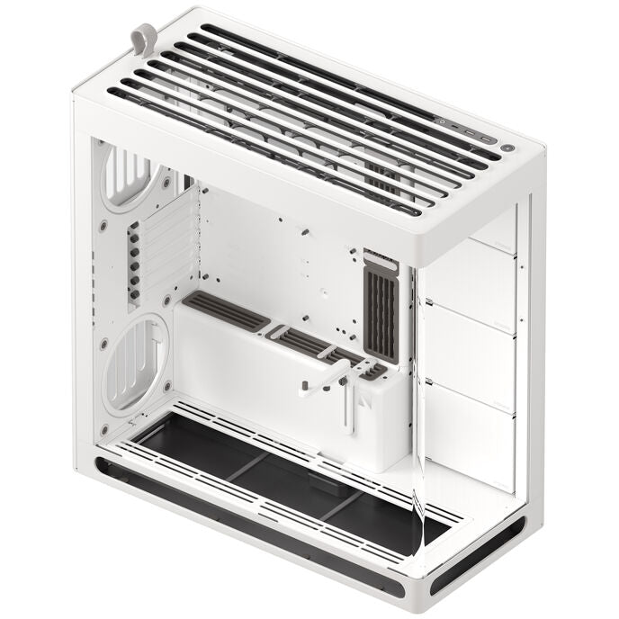 HAVN HS420 ATX Mid Tower White with Tempered Glass Side Panel and USB 3.2 Gen 2 Type-C, USB 3.2 Gen 1 Type-A Front Panel