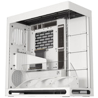 HAVN HS420 VGPU ATX Mid Tower White Tempered Glass Side Panel, USB 3.2 Gen 2 Type-C and USB 3.2 Gen 1 Type-A