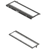 HAVN HS 420 Fan Brackets für 360 mm Radiatoren - schwarz