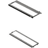 HAVN HS 420 Fan Brackets für 360 mm Radiatoren - schwarz