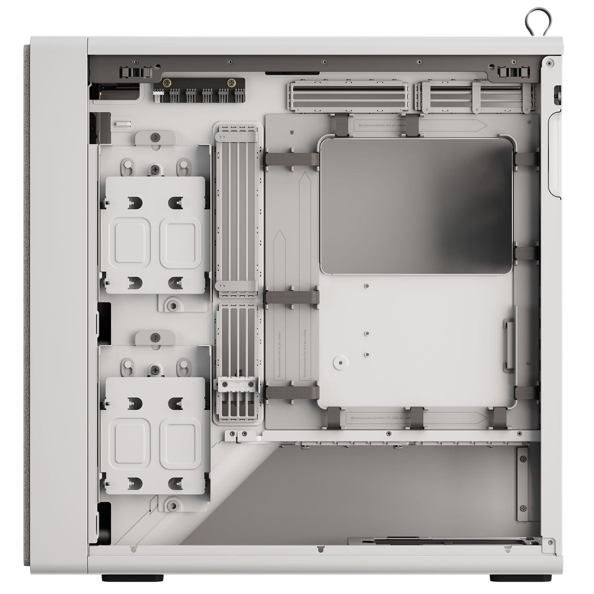 BF 360 Flow Solid PC-Gehäuse, Midi-Tower, E-ATX - weiß