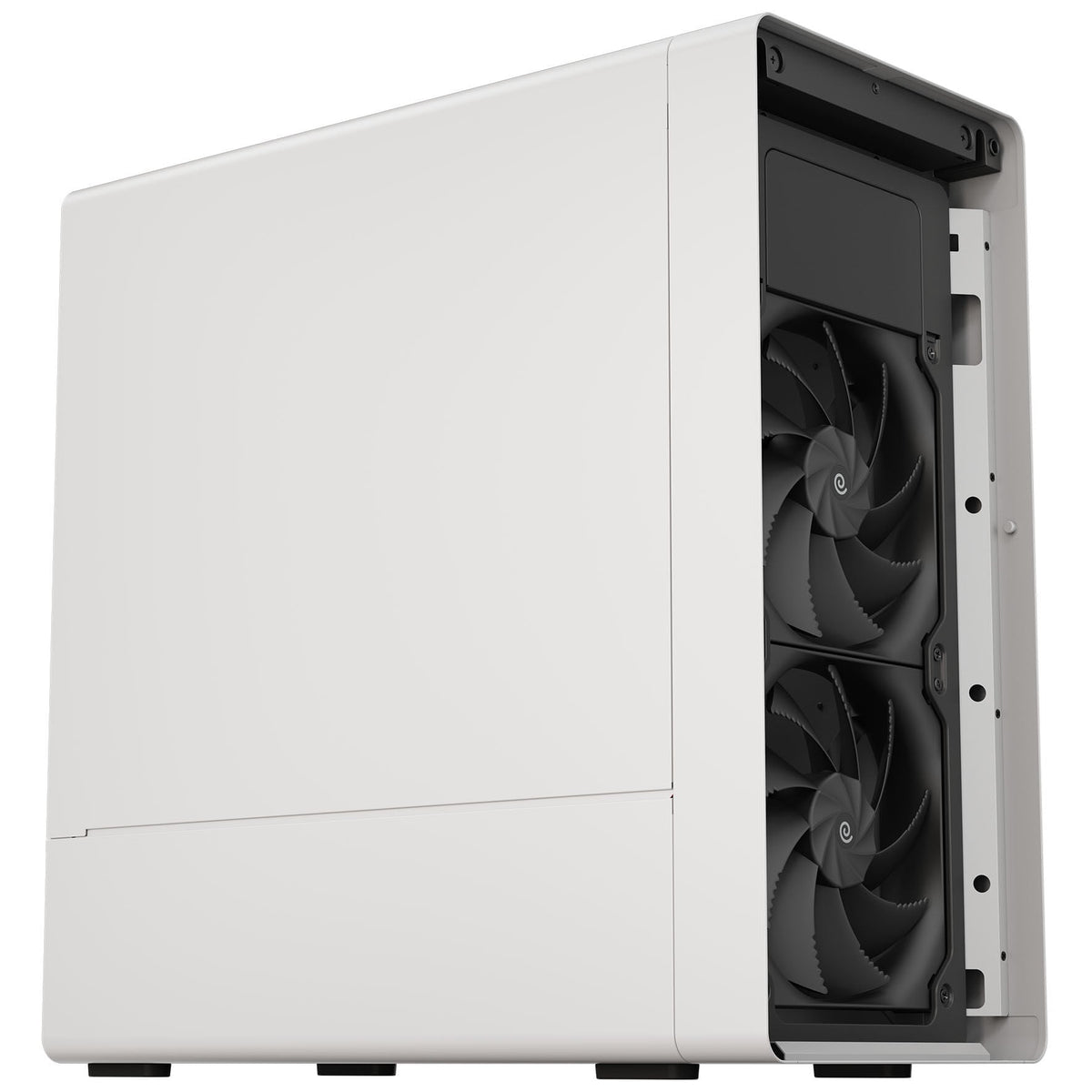 BF 360 Flow Solid PC-Gehäuse, Midi-Tower, E-ATX - weiß