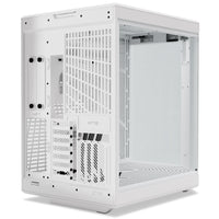 HYTE - Y70 Touch Infinite Dual Chamber ATX Mid Tower Modern Aesthetic Case with Integrated 2.5K IPS Touchscreen - Snow White