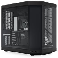 HYTE - Y70 touch infinite Dual Chamber ATX Mid Tower Modern Aesthetic Case With Integrated 2.5K IPS Touchscreen - Pitch Black