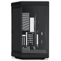 HYTE - Y70 touch infinite Dual Chamber ATX Mid Tower Modern Aesthetic Case With Integrated 2.5K IPS Touchscreen - Pitch Black