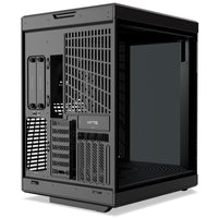 HYTE - Y70 touch infinite Dual Chamber ATX Mid Tower Modern Aesthetic Case With Integrated 2.5K IPS Touchscreen - Pitch Black