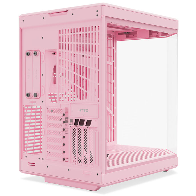 HYTE Y70 ATX Mid Tower Rose Lait Fraise Panneau Latéral en Verre Trempé
