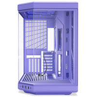 HYTE Y70 ATX Mid Tower Taro Milk Purple Tempered Glass Side Panel