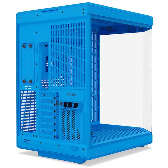 HYTE Y70 ATX Mid Tower Blue Tempered Glass Side Panel