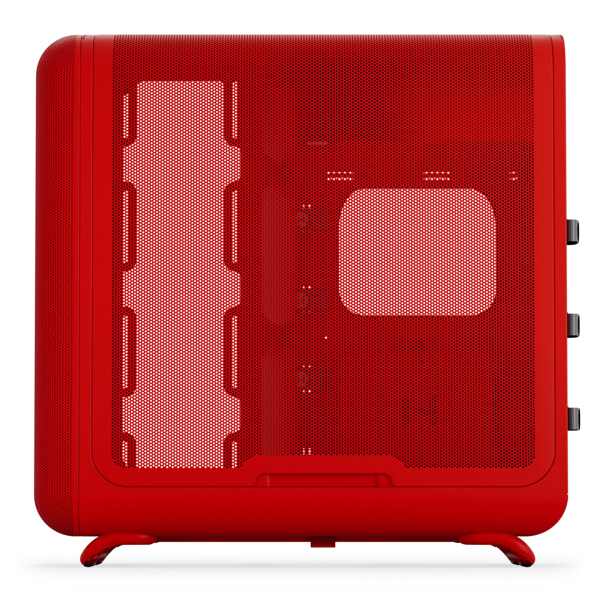 HYTE X50 ATX Mid Tower Red with Tempered Glass Side Panel