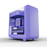 HYTE X50 ATX Mid Tower Purple with Tempered Glass Side Panel