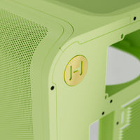 HYTE X50 ATX Mid Tower Green with Tempered Glass Side Panel