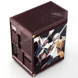 HYTE Y70 Metaphor: ReFantazio Edition Boîtier moyen tour ATX Marron / Or Panneau latéral en verre trempé, USB 3.2 Gen 2 Type-C, USB 3.2 Gen 1 Type-A