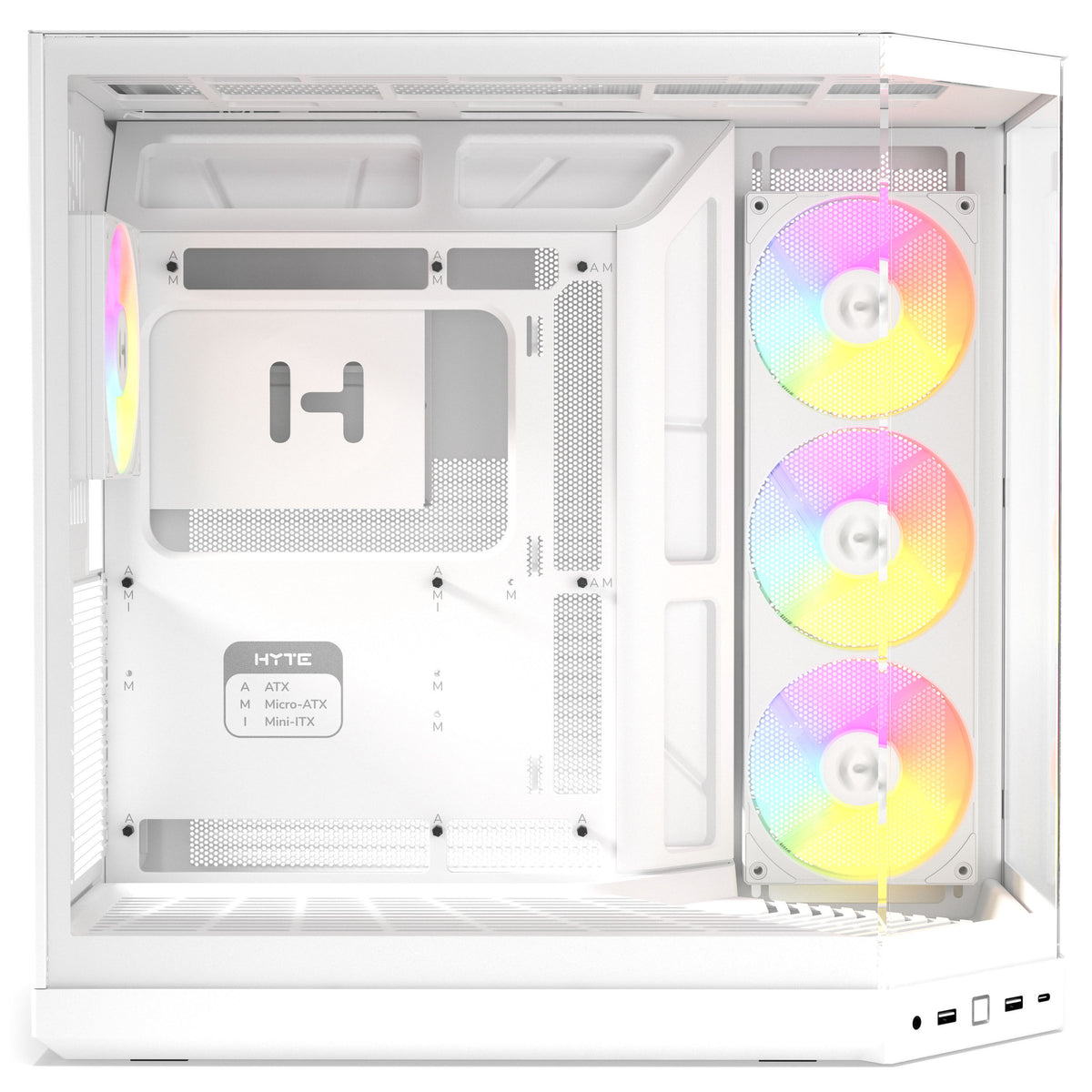 HYTE Y50 Snow White