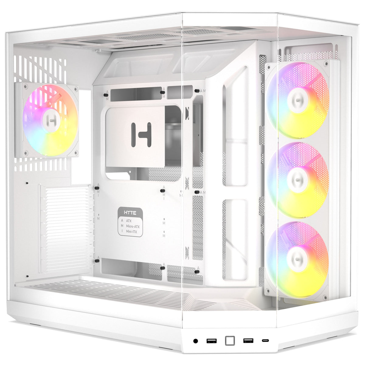 HYTE Y50 Snow White