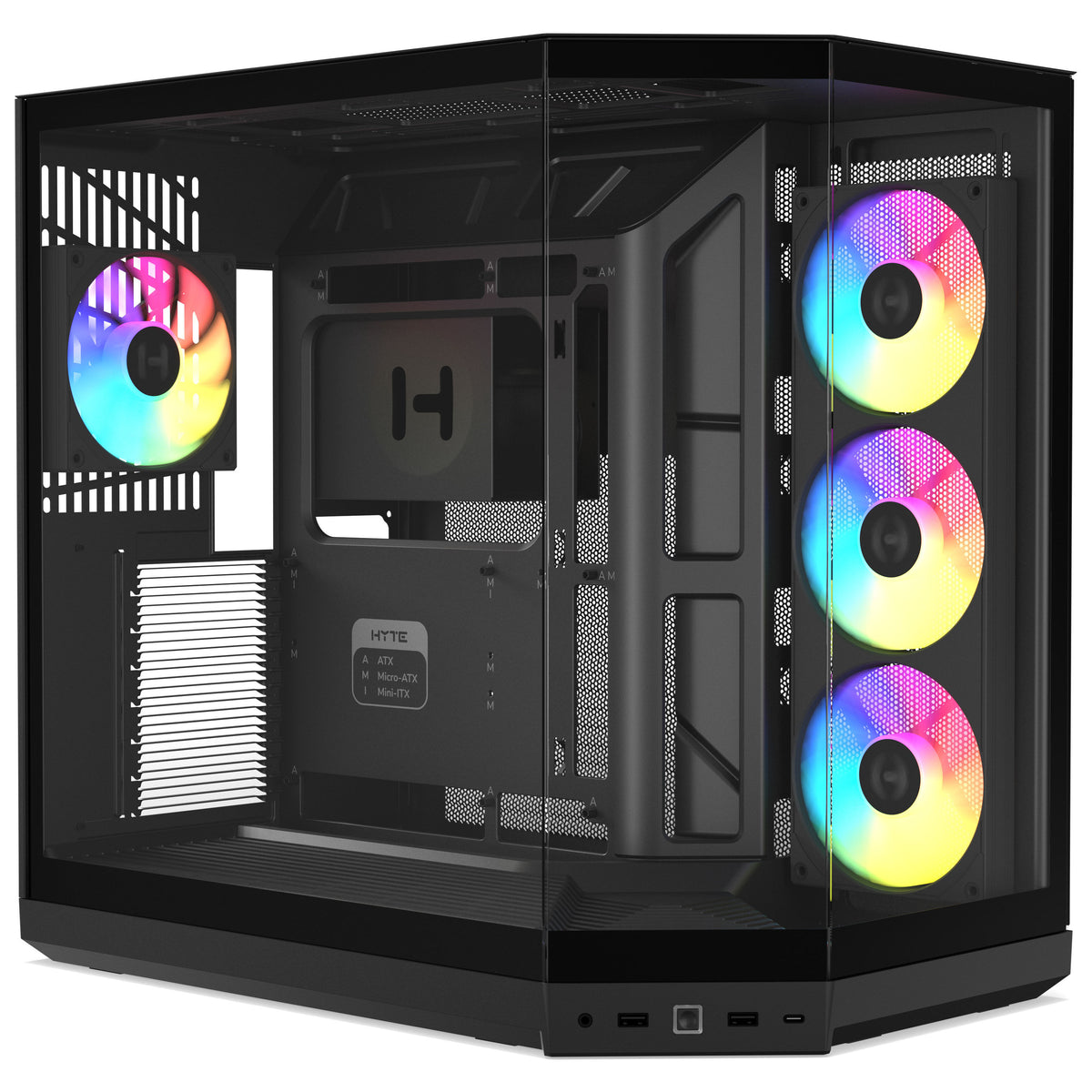 HYTE Y50 Pitch Black
