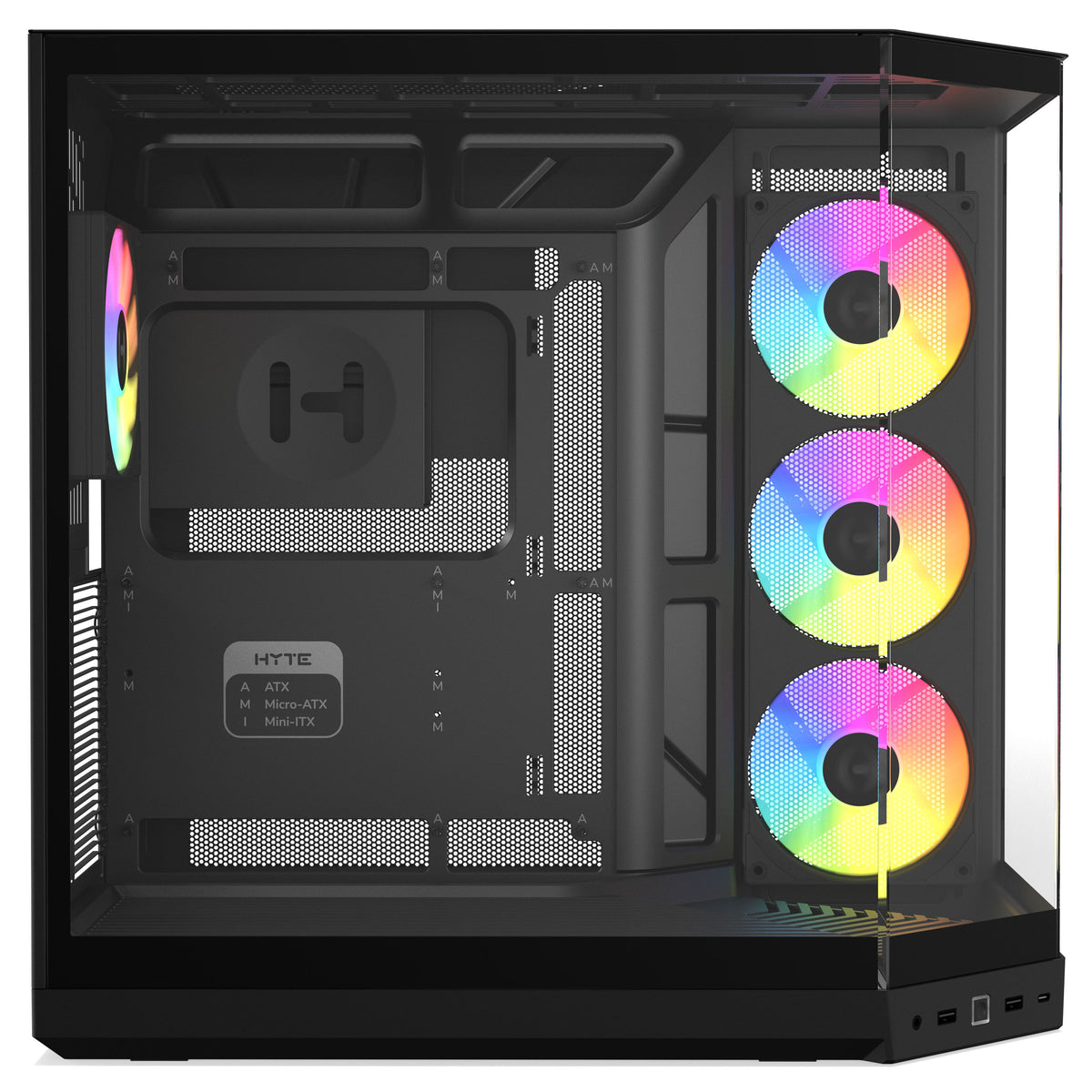 HYTE Y50 Pitch Black