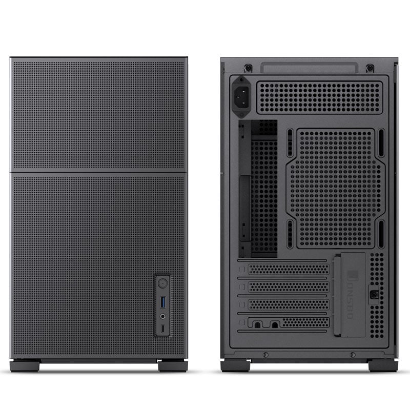 Jonsbo D31 MESH MicroATX Mini Tower Black Tempered Glass Side Panel