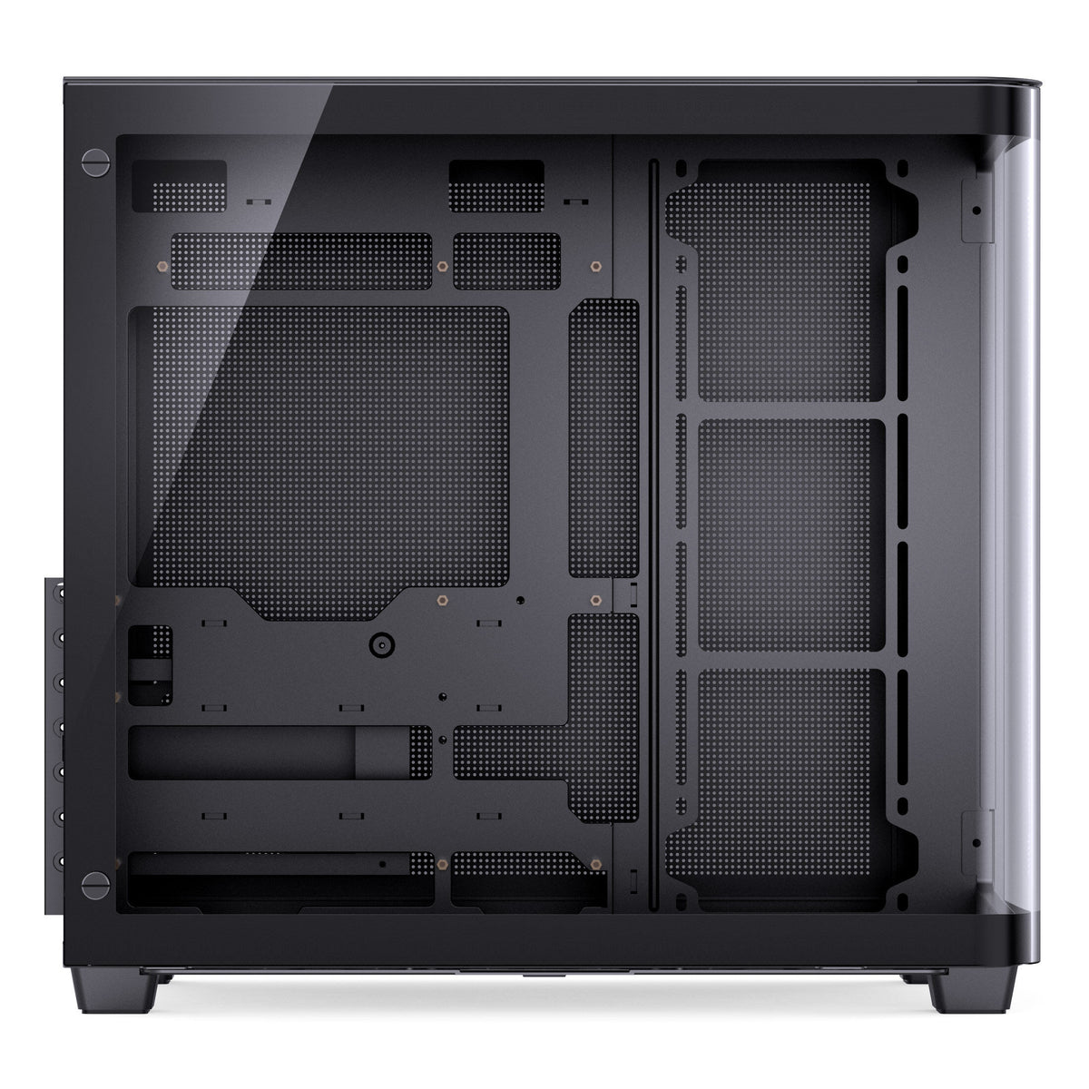 Jonsbo TK-3 ATX Mid Tower Black Tempered Glass Side Panel, USB 3.2 Gen 2 Type-C, USB 3.2 Gen 1 Type-A