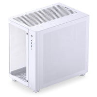 Jonsbo TK-3 ATX Mid Tower White with Tempered Glass Side Panel and USB 3.2 Gen 2 Type-C, USB 3.2 Gen 1 Type-A