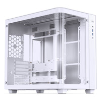 Jonsbo TK-3 ATX Mid Tower White with Tempered Glass Side Panel and USB 3.2 Gen 2 Type-C, USB 3.2 Gen 1 Type-A