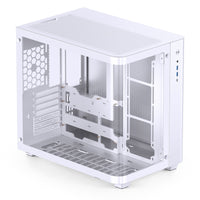 Jonsbo TK-3 ATX Mid Tower White with Tempered Glass Side Panel and USB 3.2 Gen 2 Type-C, USB 3.2 Gen 1 Type-A